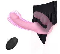 Strapon. Anale. Doppio Vibrante Mutanda Indossabile Strap on Per Donne Cintura Con Fallo Uomo X Doppia Penetrazione Coppie Donna Piccolo Vibrazione Coppia Vibro Clitoride Realistico Xxl,#2