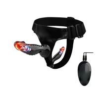 Strapon. Anale. Doppio Vibrante Strap on Per Coppie Uomo Donna Donne Indossabile Fallo Doppia Penetrazione Cintura Con X Mutanda Vibrazione Realistico Piccolo Xxl Coppia Vibro Clitoride,#3