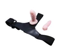 STRAPON CINTURA IMBRACATURA CON DILDO PENE REALISTICO IN SILICONE IMBRAGATURA