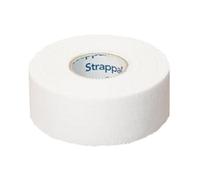 Strappal nastro taping sportivo anelastico professionale tape zigrinato all’ossido di zinco per bendaggi funzionali, stabilizzazione articolare, fisioterapia e sport | latex free | 2,5 cm x10 m 1 pz