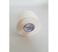 STRAPPAL Tape Sportivo Nastro per Bendaggi e fasciature zigrinato resecabile a mano 4 cm x 10 mt forte collante all'Ossido di Zinco originale BSN cotone 100% bianco 1 pz