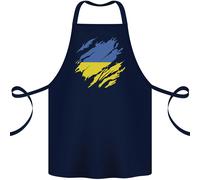 Strappato Bandierina Dell'Ucraina Ucraino Giorno Calcio Cotone Grembiule 100%