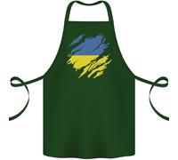 Strappato Bandierina Dell'Ucraina Ucraino Giorno Calcio Cotone Grembiule 100%