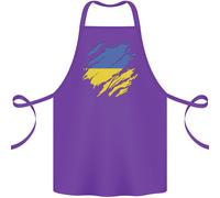 Strappato Bandierina Dell'Ucraina Ucraino Giorno Calcio Cotone Grembiule 100%