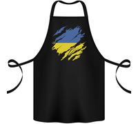Strappato Bandierina Dell'Ucraina Ucraino Giorno Calcio Cotone Grembiule 100%