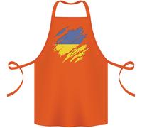 Strappato Bandierina Dell'Ucraina Ucraino Giorno Calcio Cotone Grembiule 100%
