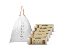 Strapper Code X 125 Sacchetti per rifiuti - Adatto per spazzatura Brabantia - 10-12 litri - 125 sacchetti X