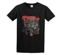 Strapping Young Lad City Rock Unisex 100% Cotton Short-Sleeve T-Shirts Black L