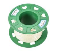 Strappo Avviamento Corda 4mm 5/32" Dia 30m Poliestere Tirare Corda Bianco Giallo