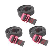 Straps Buckle Tie-Down Belt Cargo Straps Outdoor Quick Release Cord Tape Rope Travel Backpack Fixed Strap Tension Belts Fixing(3 PCS)