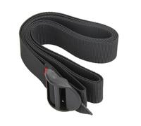 Straps Nylon Strap Adjustable Quick Release Buckle Packing Belt Tool Durable Travel Accessories Outdoor Fixed Cargo Tie Down(Black 1Pcs)