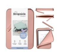 Strapsicle Pochette in silicone per Kindle ed e-reader, borsa multiuso per telefono, portafoglio e chiavi, adatta per Kindle da 6", Kobos, Nook, 6.8", Paperwhite, iPad Mini 6, rivestimento