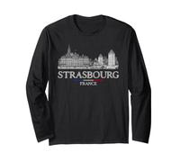 Strasburgo Francia Viaggio Vintage Maglia a Manica