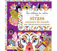 Strass animaux du monde: Avec 1200 décorations autocollantes !