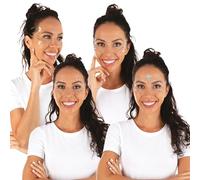 Strass autocollant pour le visage III modèle aléatoire PtitClown