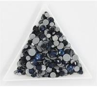 Strass cristalli con retro piatto, Strass Cristallo AB Vetro Hotfix Ferro On Arte Cucito Tessuto Decorazione(Montana,Ss6 1440pcs)