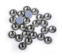 Strass cristalli con retro piatto, Strass Hot Fixs Flatback Crystal Hotfix Glitter Iron on Clothing(Black Diamond,SS10-1440pcs)
