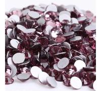 Strass cristallo con retro piatto, Strass Hotfix Non Hotfix Multicolori di Diverse Dimensioni for Decorazioni Nail Art Fai da Te(Light Amethyst,Ss5 1440pcs)