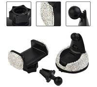 Strass Cristallo Cruscotto Porta Cellulare Stand Bling Ragazze Per for Car Truck