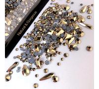 Strass decorativi a fondo piatto per decorare le unghie in mostra la tua manicure con varie forme e stili