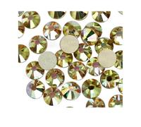 Strass Diamantes Crystal Hotfix, Set di strass Crystal AB non hot fix flatback multicolore di diverse dimensioni for fai da te(Sunshine,SS16 1440PCS)