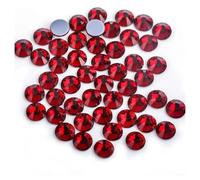 Strass Diamantes Crystal Hotfix, Strass termoadesivi multicolori da 1,5-8,65 mm, confezione sfusa(Dark Siam,Ss16 1440pcs)