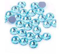 Strass Diamantes Crystal Hotfix, Strass termoadesivi multicolori da 1,5-8,65 mm, confezione sfusa(Green1,Ss20 1440pcs)