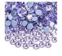 Strass Diamantes Crystal Hotfix, Strass termoadesivi multicolori da 1,5-8,65 mm, confezione sfusa(Light Violet,Ss6 1440pcs)