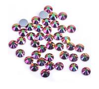 Strass Diamantes Crystal Hotfix, Strass termoadesivi multicolori da 1,5-8,65 mm, confezione sfusa(Rainbow Rose Gold,Ss20 1440pcs)