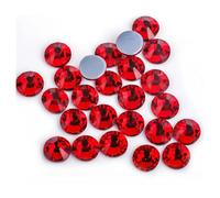 Strass Diamantes Crystal Hotfix, Strass termoadesivi multicolori da 1,5-8,65 mm, confezione sfusa(Siam,Ss16 1440pcs)