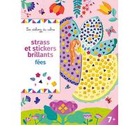 Strass et stickers brillants fées: Pochette avec accessoires
