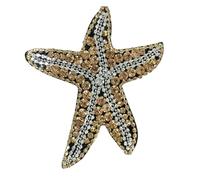 Strass fatti a mano perline patch moda stelle marine spille abbellimento per abbigliamento unico decorazione abbigliamento moda accessorio