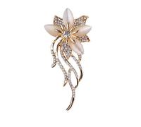 Strass Fiore Donna Spilla Spille Allacciati Sciarpa Elegante Scialle Clip Elegante e Popolare Practical Treatment