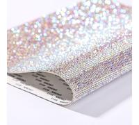 Strass Foglio Adesivo Autoadesivo Glitter Cristallo Fai da Te Auto Decorazione