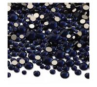 Strass Hotfix 1440 pezzi di strass in vetro con retro piatto, dimensioni miste SS3-SS20, glitter dorati, for nail art e vestiti(Montana)