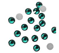 Strass Hotfix Fissaggio Cristalli Cristales Flatback Back Non Hotfix Strass for Borse Indumento Fai Da Te Nail Art(114 Emerald,5mm SS20 1440pcs)