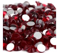 Strass Hotfix piatti per nail art, Confezione da 1440 pezzi di strass in cristallo multicolori non termoadesivi(Siam,Ss8 1440pcs)