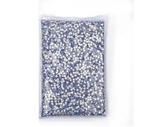 Strass Hotfix piatti per nail art, Strass non hotfix in cristallo con retro piatto da 14400 pezzi SS3-SS20 multicolore for unghie nuziali(Lt Sapphire,SS3-14400pcs)