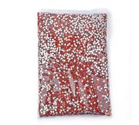 Strass Hotfix piatti per nail art, Strass non hotfix in cristallo con retro piatto da 14400 pezzi SS3-SS20 multicolore for unghie nuziali(Orange,SS16-14400pcs)