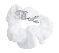 Strass Lettera Sposa Scrunchies Per Updos Capelli Elastico Cerchi Capelli Cravatte Scrunchy Cerimonia di Nozze Cerimonia Hairbands