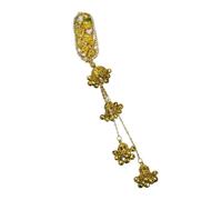 Strass Oro Clip Dei Capelli Nappe Fermagli Dei Capelli Accessori Per Lo Styling Dei Capelli Per Costume Etnico Classico Hairstyling Clip