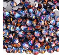Strass Per Tessuti SS3-SS34 Glitter non termoadesivi strass gemme vetro diamante flatback for nail art charms for unghie(Lt. Sapphire Light,SS12-14400pcs)