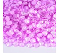 Strass Per Tessuti Strass non termoadesivi Glitter strass Crystal Strass Diamond Nail Charms Decorazioni for nail art(Lt. Violet Neon,SS10-1440pcs)