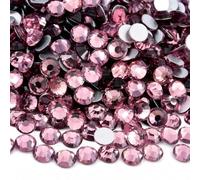 Strass Per Tessuti Strass non termoadesivi Glitter strass Crystal Strass Diamond Nail Charms Decorazioni for nail art(Lt. Amethyst,SS6-1440pcs)