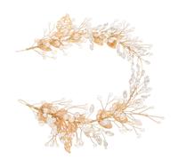 Strass Perle Cristallo Fascia per capelli Vite Fiore da sposa Fascia per