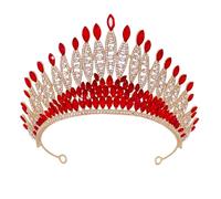 Strass scintillanti Corone da sposa dimensioni regolabili cristalli diademi per damigelle d'onore accessori per la testa copricapo da festa corona di cristalli bianchi