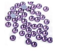 Strass, strass di cristallo, Strass termoadesivi color vulcano verde/strass di cristallo, pietre for cucire e tessuti indumenti(Violet,Mix ss3-ss30 10gram)