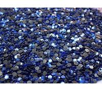 Strass Termoadesivi Hotfix SS6 2mm Azzurro Sapphire Blue - 150 Pezzi - Pietre Brillanti per Tessuti, Abbigliamento, Scarpe e Accessori - Applicazione a Caldo (Ferro/Applicatore)
