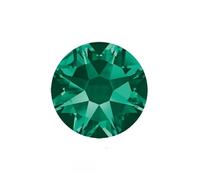 Strass Termoadesivi Strass di cristallo fai da te senza fissaggio a caldo, decorazioni for nail art, ricamo, vestiti Strass Decorativi(Emerald,SS20 1440Pcs)