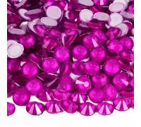 Strass Termoadesivi Strass non termoadesivi Glitter strass Crystal Diamond Nail Charms Decorazioni for nail art(Dk amethyst Neon,SS10-1440pcs)